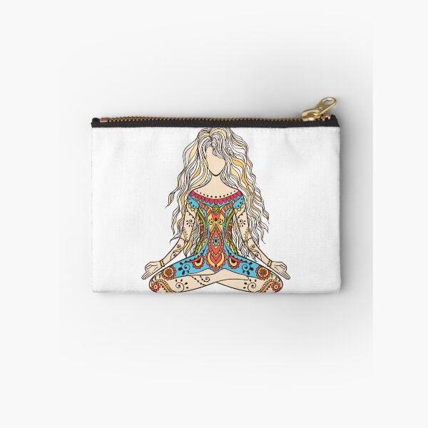 Item preview, Yoga Goddess in Lotus Meditation Position with Gyan Hand Mudra designed and sold by ShaktiAmara.