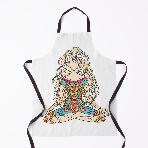 Item preview, Yoga Goddess in Lotus Meditation Position with Gyan Hand Mudra designed and sold by ShaktiAmara.