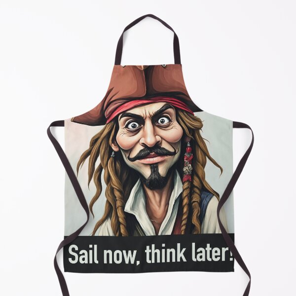 Item preview, Captain Jack… Ish – Drunken Pirate Cartoon designed and sold by BoBiloArt.