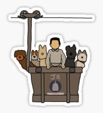Isle of Dogs Sticker