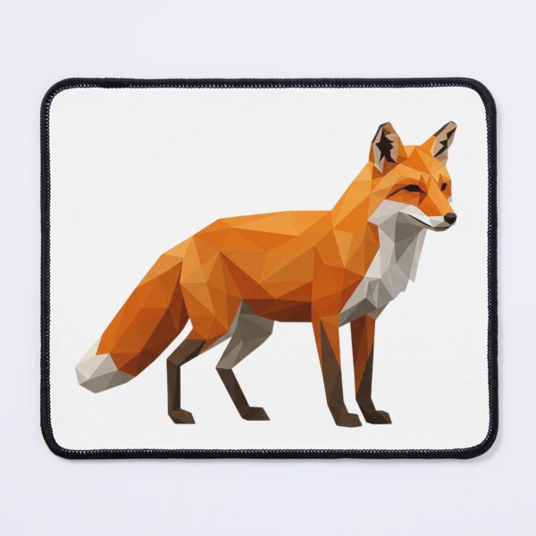 Item preview, Vibrant Geometric Fox designed and sold by TrendNest Designs USA.
