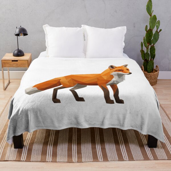 Item preview, Vibrant Geometric Fox designed and sold by JonnTerr.