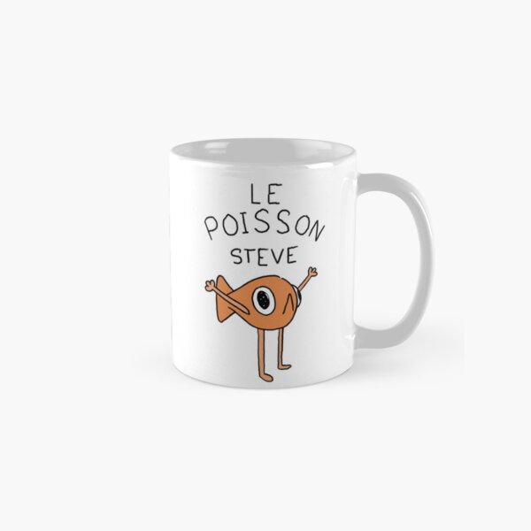 Item preview, Le Poisson Steve designed and sold by Woodcut Prints.