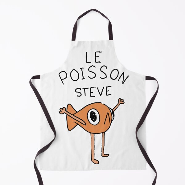 Item preview, Le Poisson Steve designed and sold by Woodcut Prints.