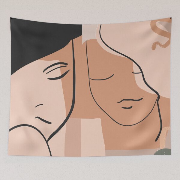 Item preview, Two Voices Terra Cotta Minimalist designed and sold by Eclectic Monkey.
