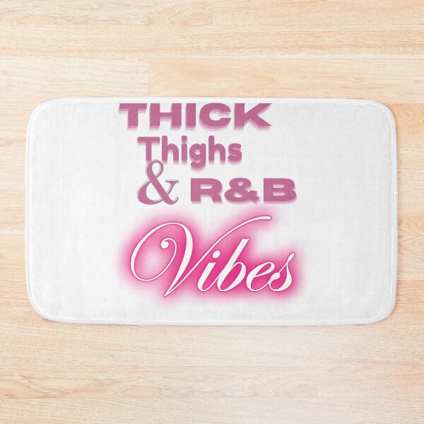 Item preview, Thick Thighs and R&B Vibes T-Shirt – Body Positive Music Lover Tee for Confident Women, Funny Shirt, Valentine Shirt gift designed and sold by GAIDREDA.