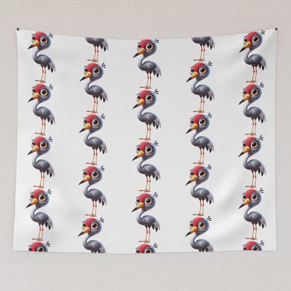 Item preview, Adorable Crane Sarus designed and sold by Sillytoe.