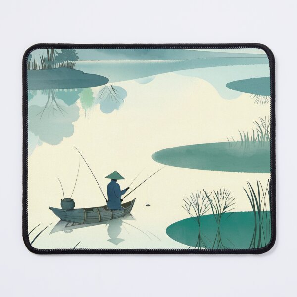 Item preview, Zen Fishing at Sunrise 9 designed and sold by AlinaSCorner.