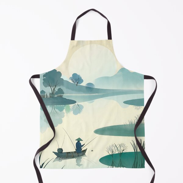 Item preview, Zen Fishing at Sunrise 9 designed and sold by AlinaSCorner.