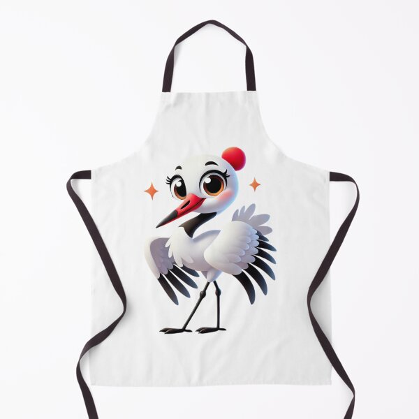 Item preview, Adorable Crane Whooping designed and sold by Sillytoe.