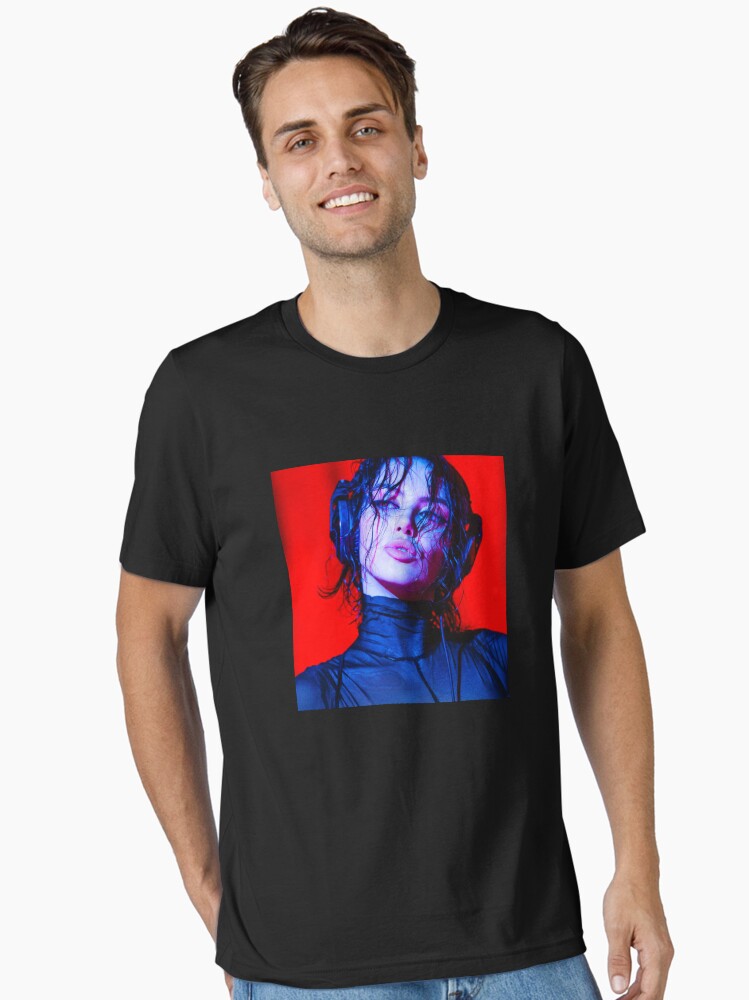 SARA LANDRY サラランドリー　Tシャツ　サイズL テクノ　DJ　古着 Sara Landry Hard Techno DJ Rave Essentials