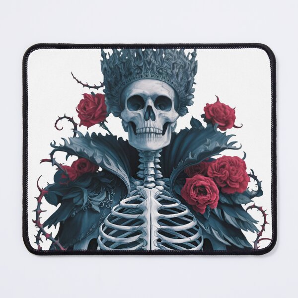 Item preview, Skeleton King | Undead Royalty with Dark Throne Energy | Gothic Skull Monarch Design | Haunted Power and Bone Crown Vibes | Ruler of Shadows and Silence designed and sold by PaintedPixels01.