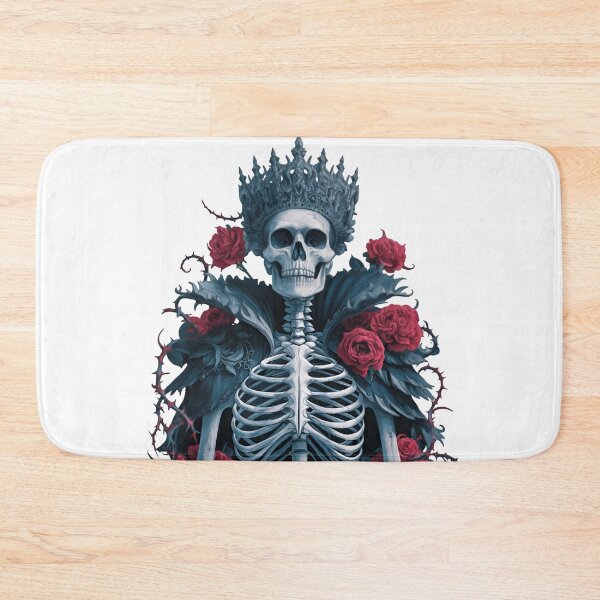 Item preview, Skeleton King | Undead Royalty with Dark Throne Energy | Gothic Skull Monarch Design | Haunted Power and Bone Crown Vibes | Ruler of Shadows and Silence designed and sold by PaintedPixels01.