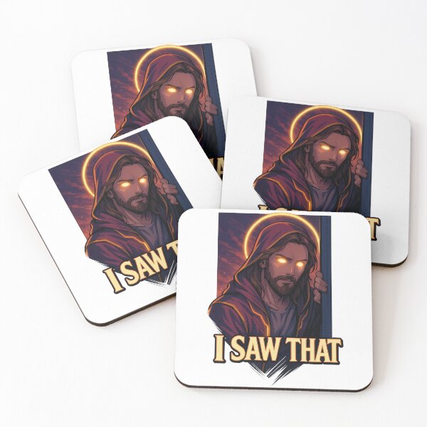 Item preview, Copy of Jesus meme. "When You Think No One's Watching... Meme Edition" designed and sold by DibujandoPorfa.