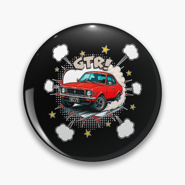 Item preview, Torana GTR XU-1 Drift King Comic Style – Australian Muscle Car Cartoon Art designed and sold by Michael van der Hoorn.