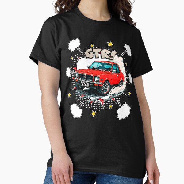 Item preview, Torana GTR XU-1 Drift King Comic Style – Australian Muscle Car Cartoon Art designed and sold by Michael van der Hoorn.