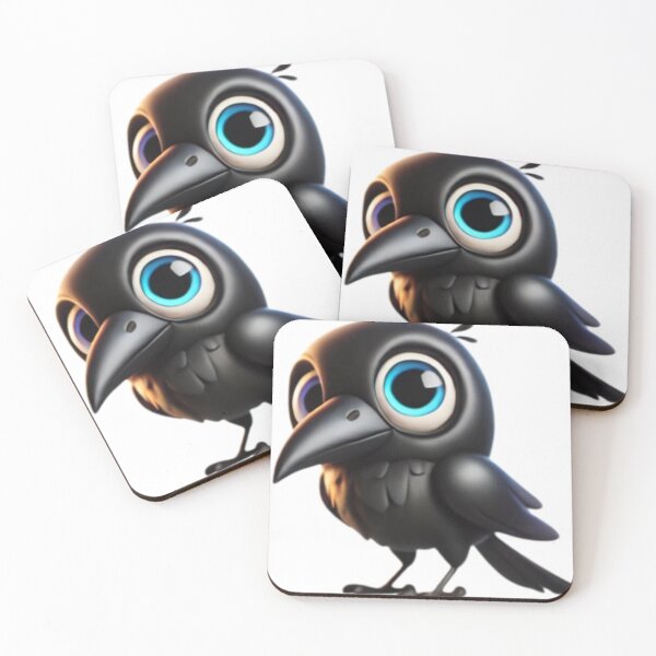 Item preview, Adorable Crow  designed and sold by Sillytoe.