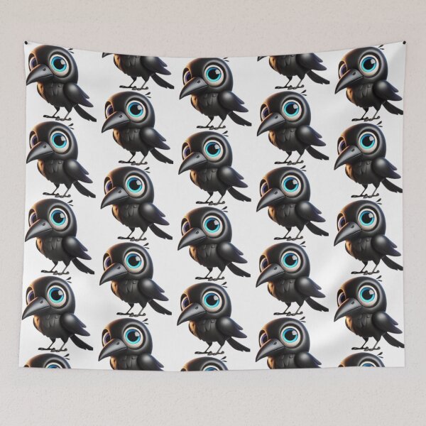 Item preview, Adorable Crow  designed and sold by Sillytoe.