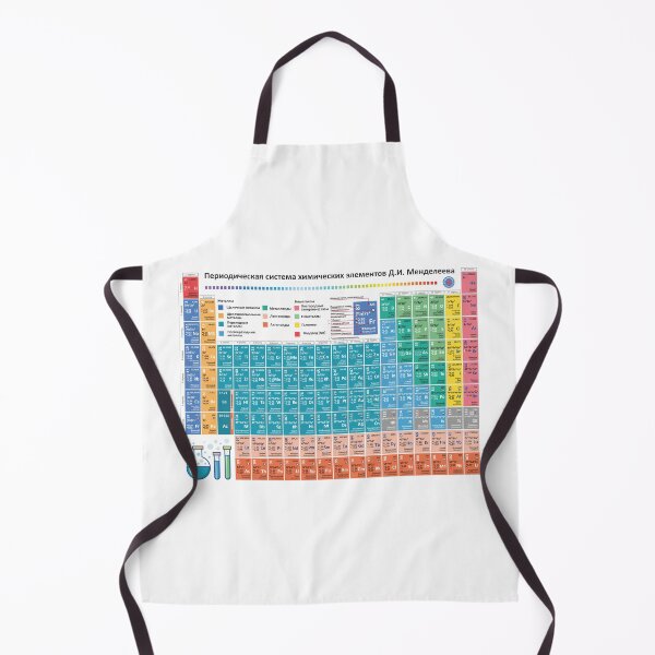 Item preview, Russian periodic table - learn Chemistry designed and sold by EmeraldeaArt.