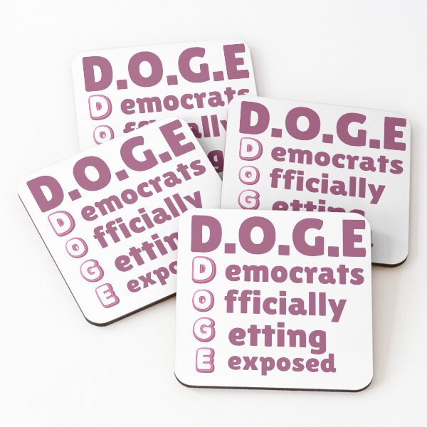 Item preview, D.O.G.E – Democrats Officially Getting Exposed T-Shirt | Bold Conservative Political Statement Tee designed and sold by GAIDREDA.
