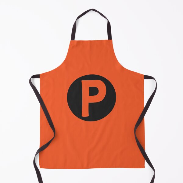 Item preview, letter p orange designed and sold by ZiphGames.