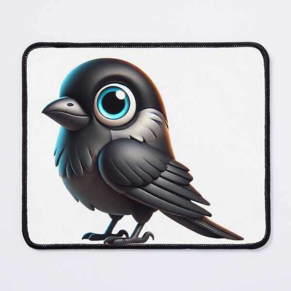 Item preview, Adorable Crow Jackdaw designed and sold by Sillytoe.