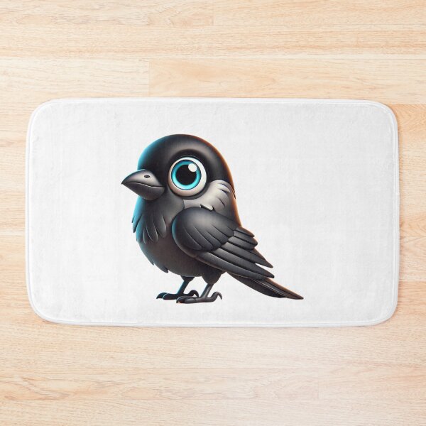 Item preview, Adorable Crow Jackdaw designed and sold by Sillytoe.