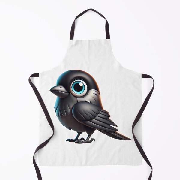 Item preview, Adorable Crow Jackdaw designed and sold by Sillytoe.
