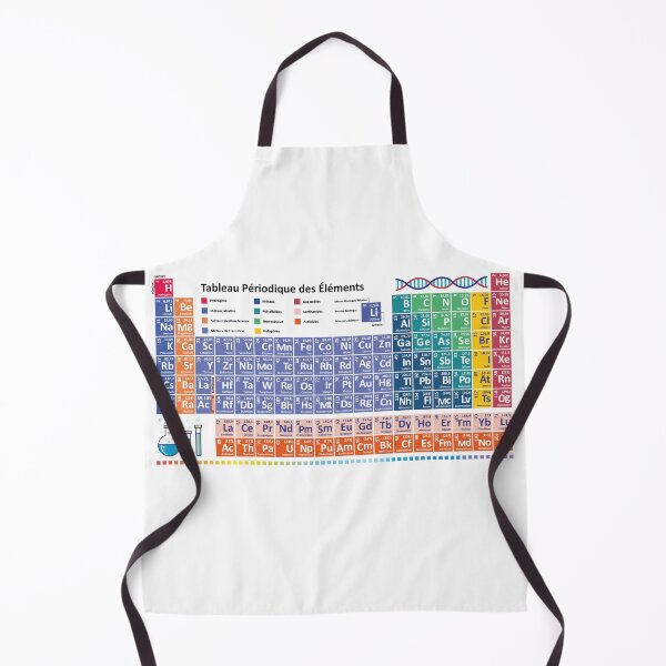 Item preview, French periodic table - tableau périodique des éléments Chemistry designed and sold by EmeraldeaArt.