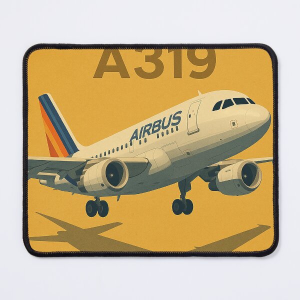Item preview, Airbus A319 Poster designed and sold by Skyframe Aviation.