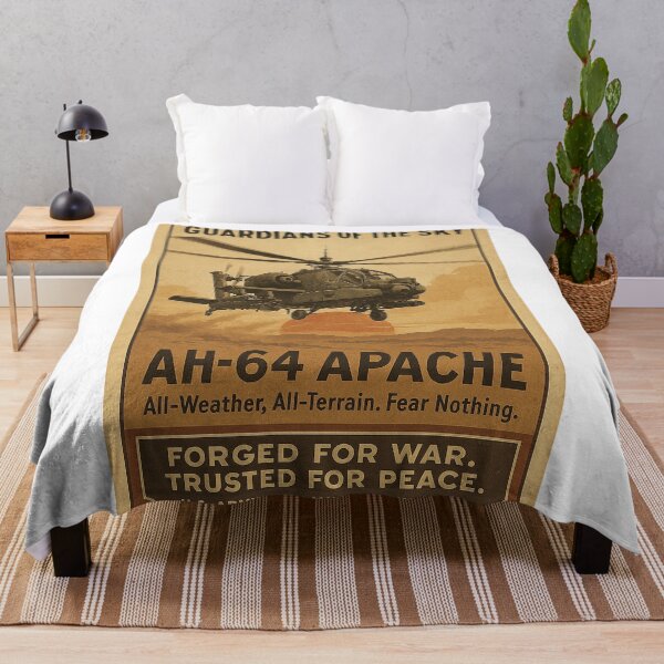 Item preview, AH-64 Apache Poster designed and sold by Skyframe Aviation.