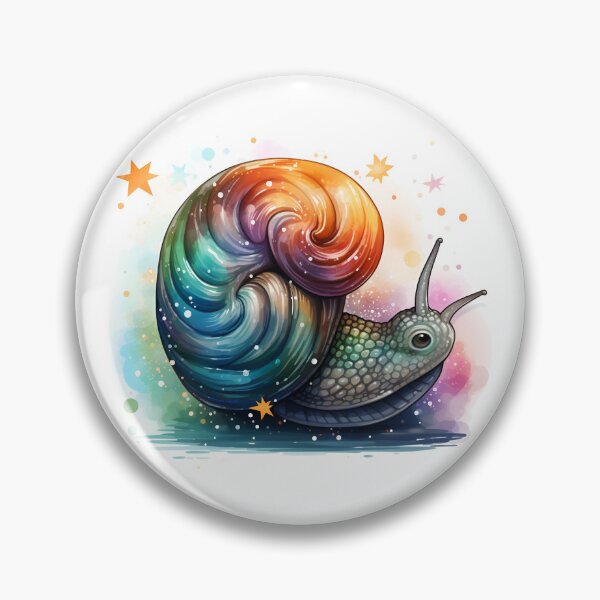 Item preview, Colourful Cosmic Snail designed and sold by Poison-Potion.