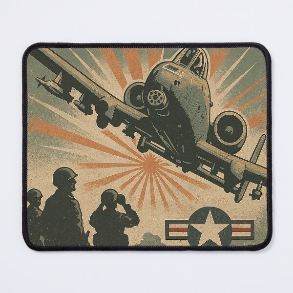 Item preview, A-10 Warthog Poster designed and sold by Skyframe Aviation.