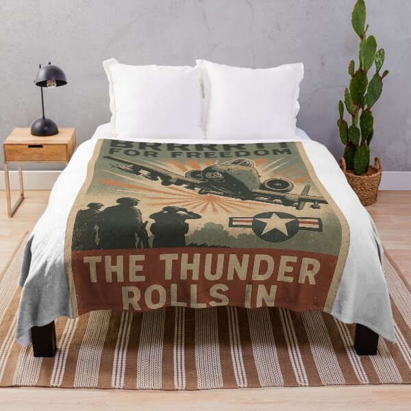 Item preview, A-10 Warthog Poster designed and sold by Skyframe Aviation.