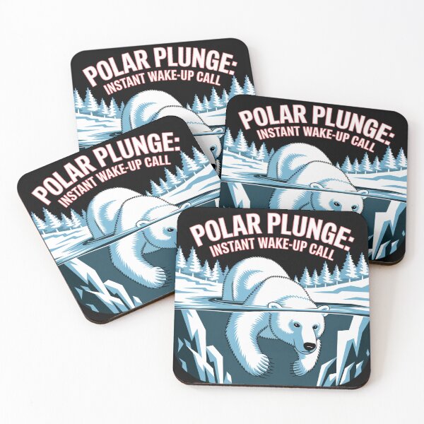 Item preview, Polar Plunge Instant Wake-Up Call designed and sold by Bliss Find And Design.