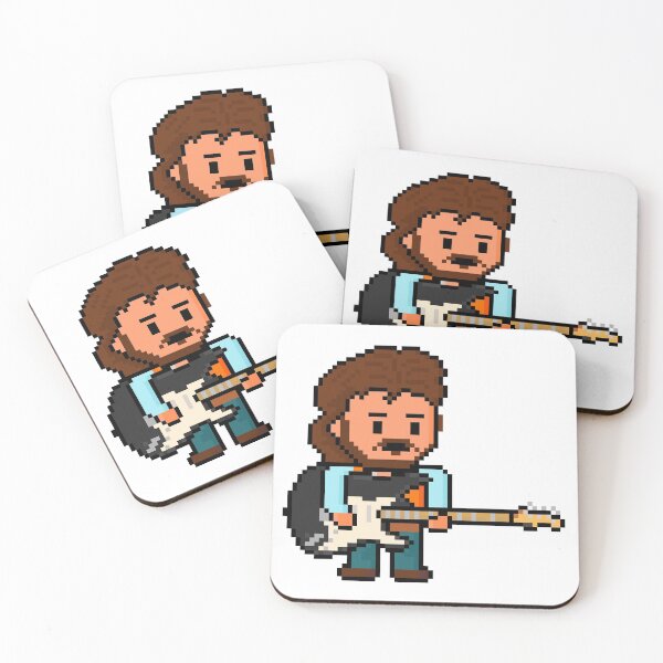 Item preview, Rock Battle Pixel British Guitar God designed and sold by gkillerb.