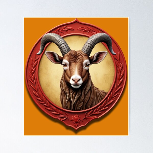 Item preview, GOAT (#DE7D08) designed and sold by Marlon Oseguera.