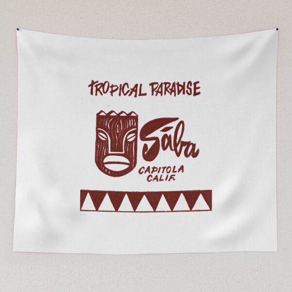 Item preview, Vintage Sabra Tropical Paradise - Capitola, California designed and sold by QuayTradingCo.