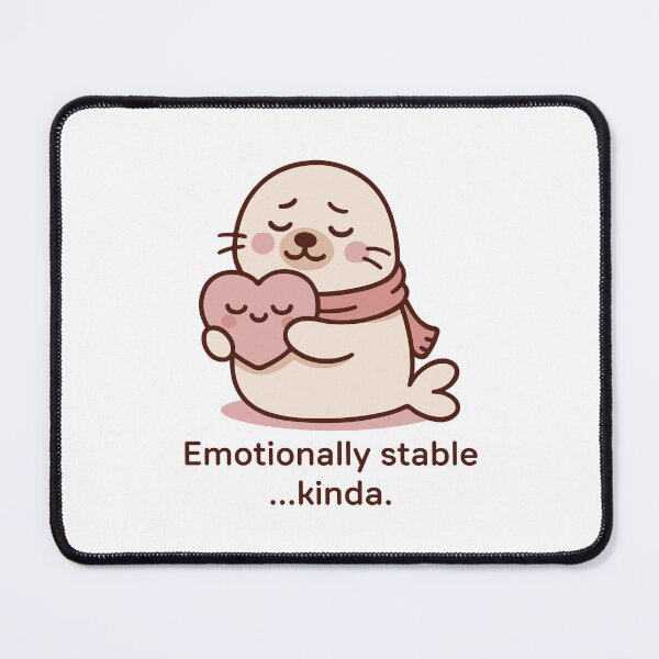 Item preview, INFJ kawaii seal – dreamy, mysterious, and totally cute! designed and sold by SealSquad.