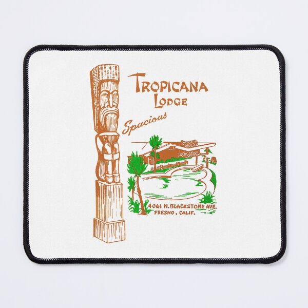 Item preview, Vintage Tropicana Lodge - Fresno, California designed and sold by QuayTradingCo.