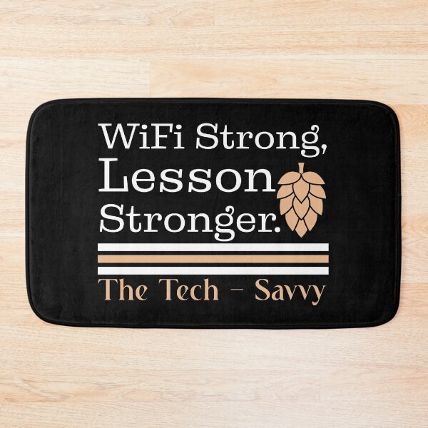 Item preview, Wifi is Strong, Lesson Stronger, Teacher Student Design designed and sold by Raise2Shine.