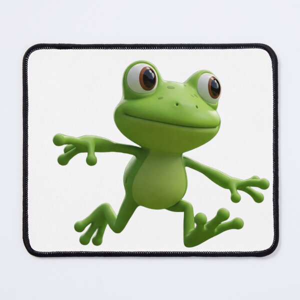 Item preview, Cute Animated Frog Art designed and sold by ToonyTeez.