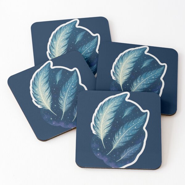 Item preview, Celestial Feathers – Angelic Signs Sticker | Awakened Alchemy designed and sold by AwakenedAlchemy9.