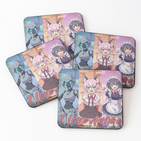 Item preview, I Love Anime Song Albume Cover | RoboRob001 designed and sold by Rob Hopper | RoboRob001.