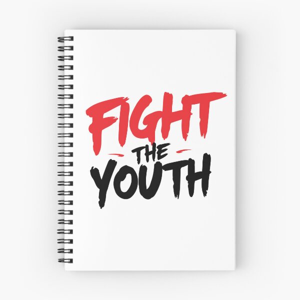 Item preview, Fight the Youth / Red & Black designed and sold by StudioDestruct.