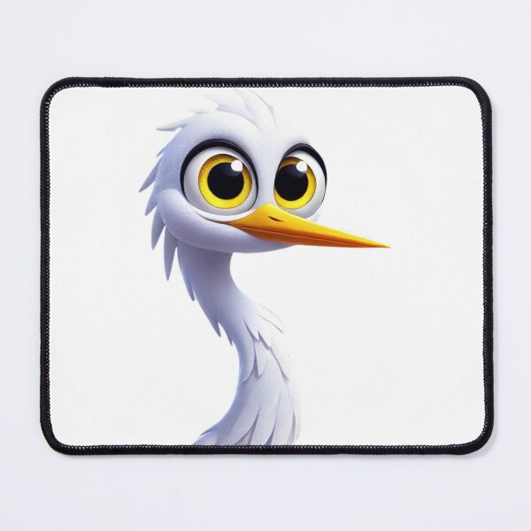 Item preview, Attitude Great Egret  designed and sold by Sillytoe.
