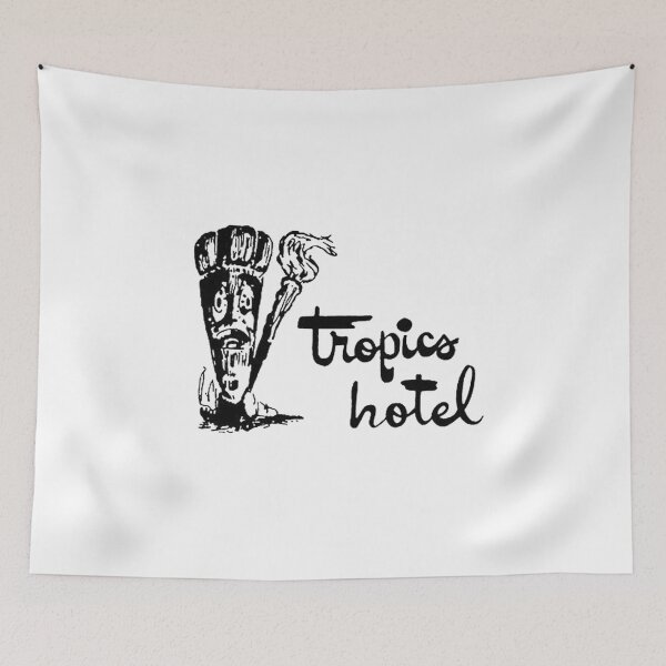 Item preview, Vintage Tropics Hotel designed and sold by QuayTradingCo.