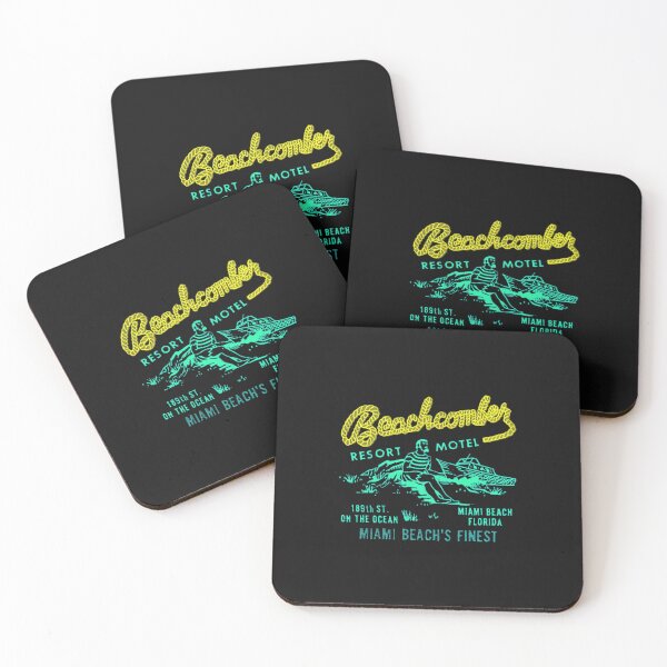 Item preview, Vintage Beachcomber Resort Hotel - Miami Beach, Florida designed and sold by QuayTradingCo.