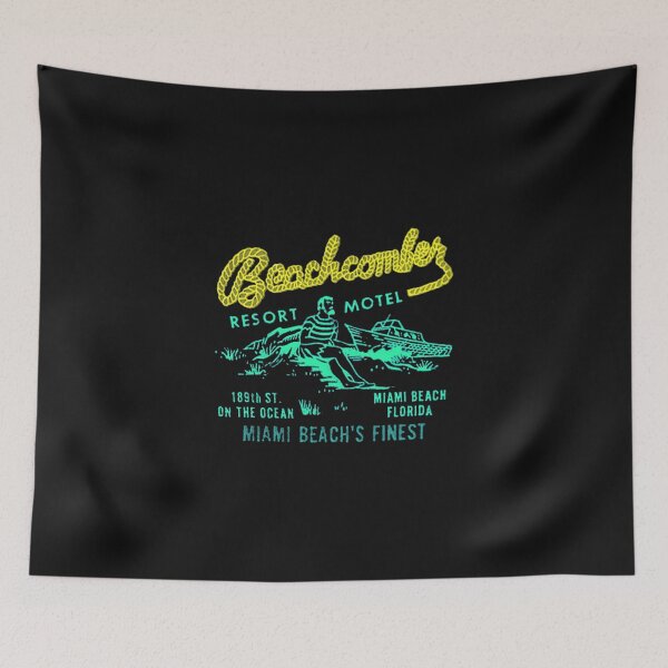 Item preview, Vintage Beachcomber Resort Hotel - Miami Beach, Florida designed and sold by QuayTradingCo.