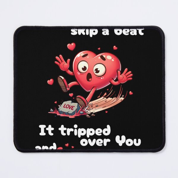 Item preview, Love Tripped Me Not Cupid Funny Falling in Love designed and sold by KZbubble.